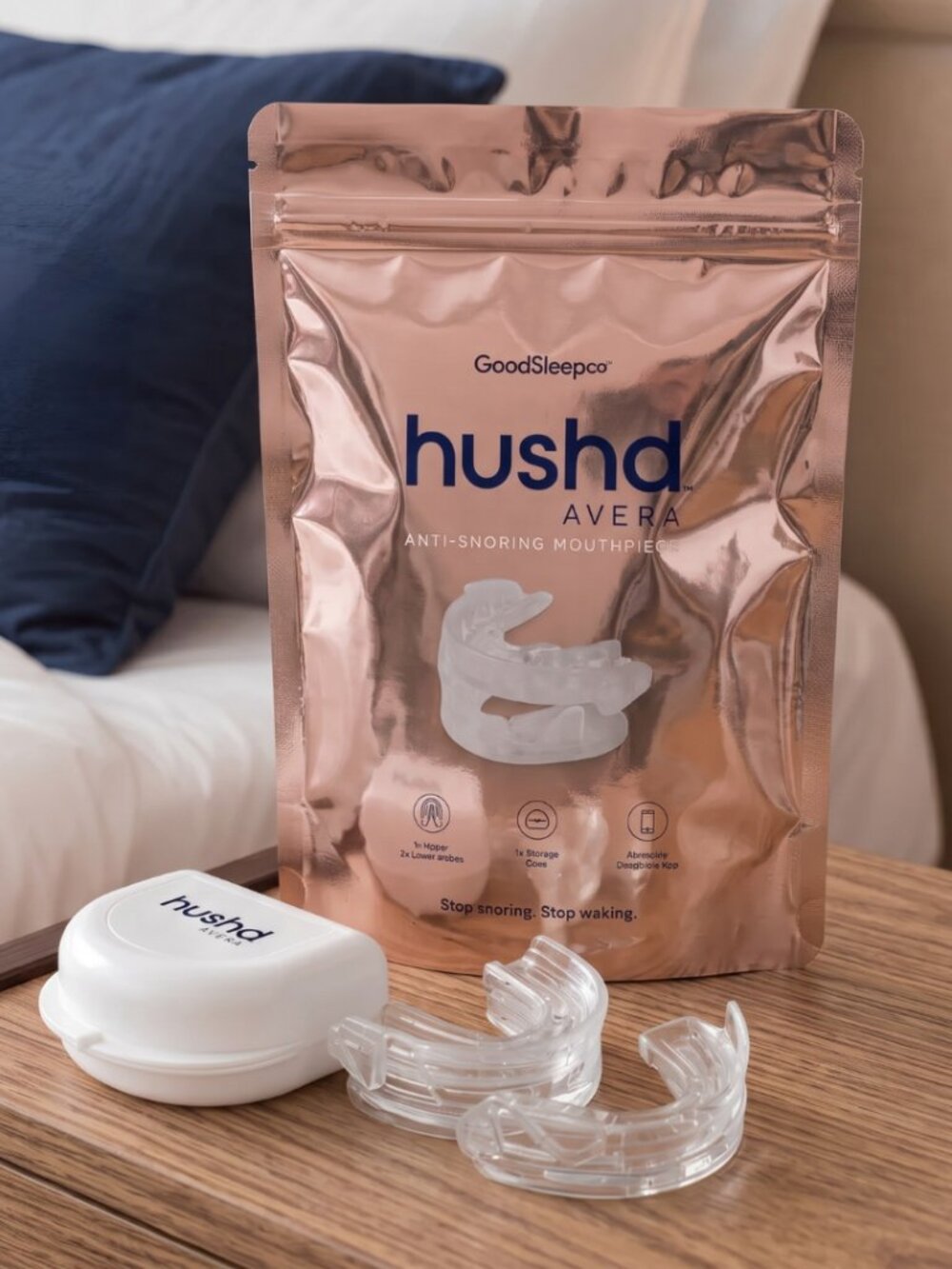 hushd™ Avera Anti-Snoring Mouthpiece | Custom-Fit Sleep Appliance